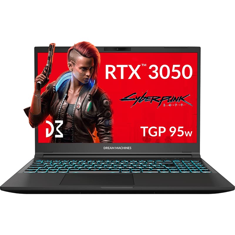 Ноутбук DREAM MACHINES RG3050-15 Black (RG3050-15UA76)