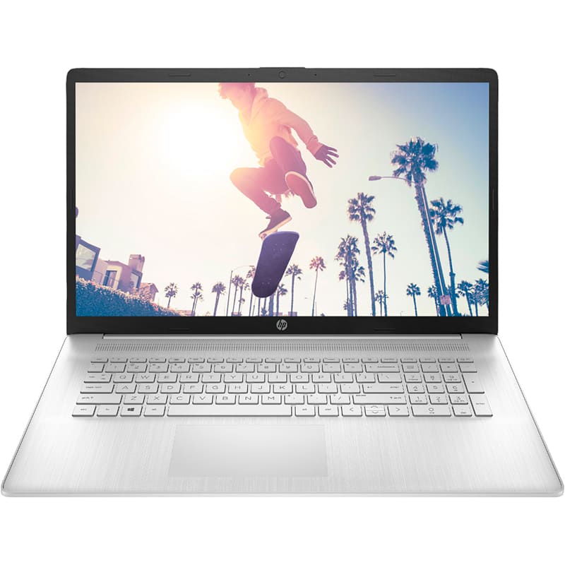 Ноутбук HP Laptop 17-cp2031ua Natural Silver (D16DCEA) Диагональ дисплея 17.3