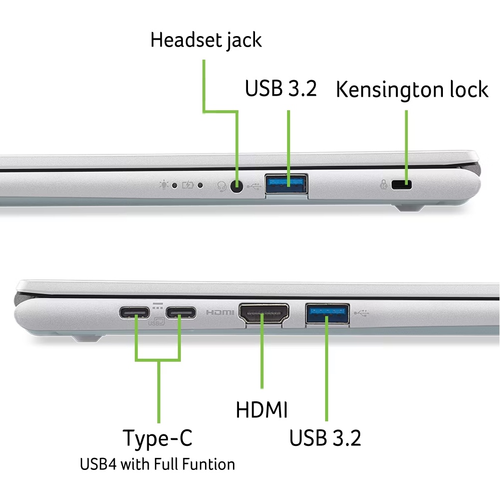 Покупка Ноутбук ACER Aspire Go 16 AG16-71P-39RC Silver (NX.JTHEU.001)