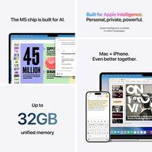 Ноутбук APPLE MacBook Air 13' M5 16GB/512GB Starlight (MDHA4UA/A)