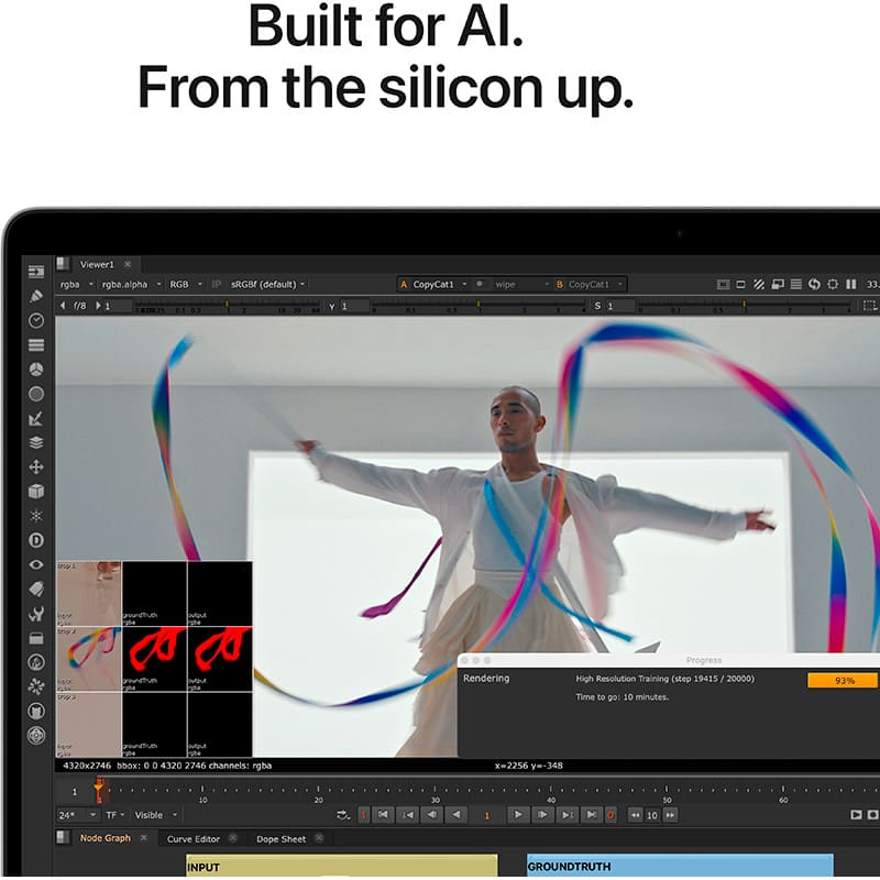 Ноутбук APPLE MacBook Pro 16' M5 Max 36/2TB Silver (MGE74UA/A) Тип матриці IPS (Retina)