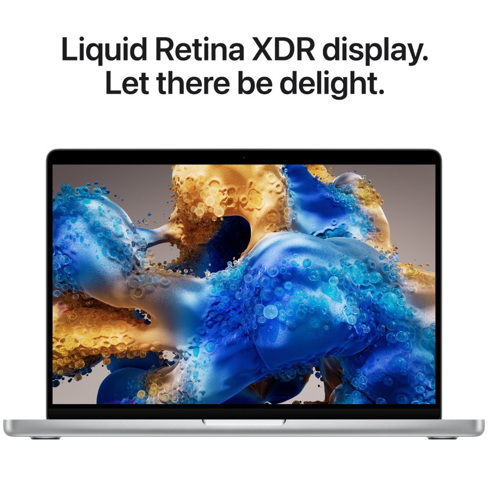 Ноутбук APPLE MacBook Pro 14' M5 Pro 24GB/2TB Silver (MGDP4UA/A) Тип матриці IPS (Retina)