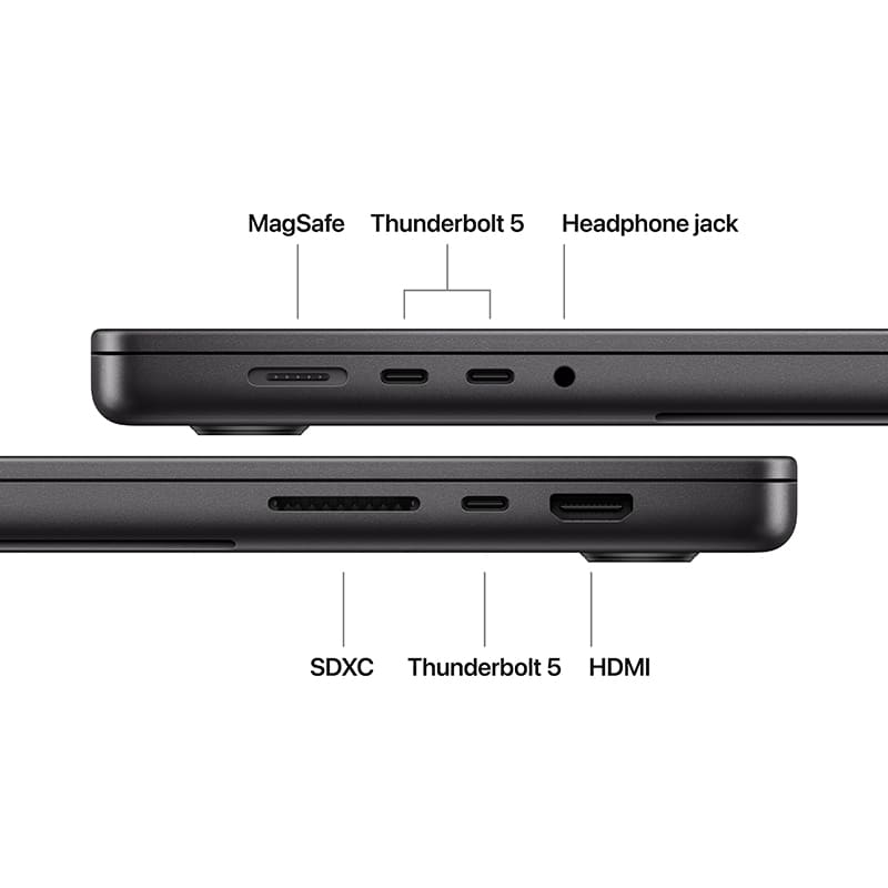 Фото Ноутбук APPLE MacBook Pro 16' M5 Pro 24/1TB Space Black (MGEA4UA/A)