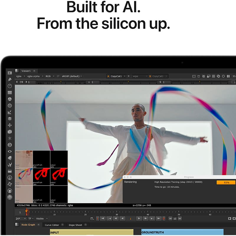 Ноутбук APPLE MacBook Pro 16' M5 Pro 48/1TB Silver (MGE64UA/A) Тип матрицы IPS (Retina)