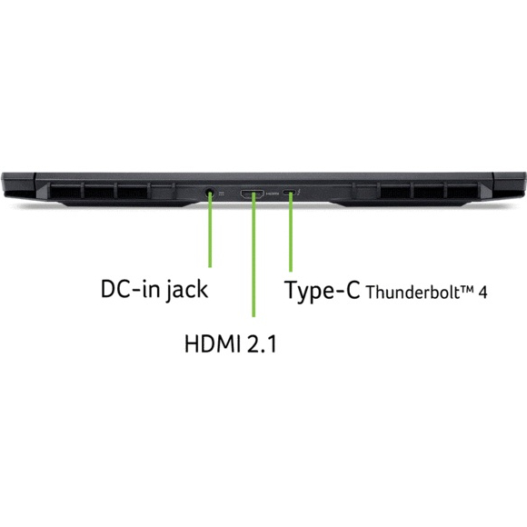 В Украине Ноутбук ACER Nitro V 16S ANV16S-71-79HD Obsidian Black (NH.U28EU.006)