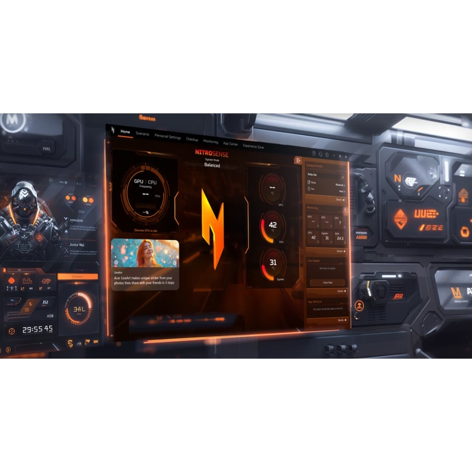 В интернет магазине Ноутбук ACER Nitro V 15 ANV15-52-55NA Black (NH.QZ8EU.00Z)