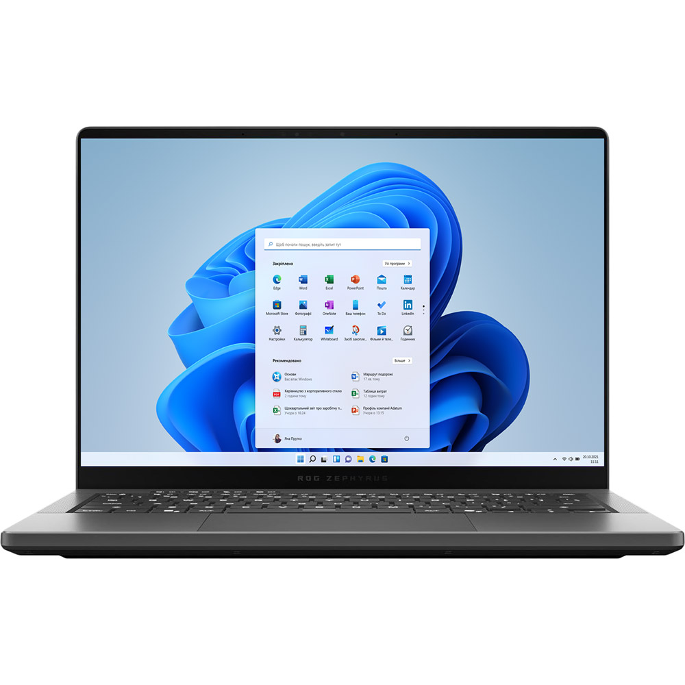 Ноутбук ASUS ROG Zephyrus G14 GU405AW-SY049W Eclipse Gray (90NR0P84-M002D0)