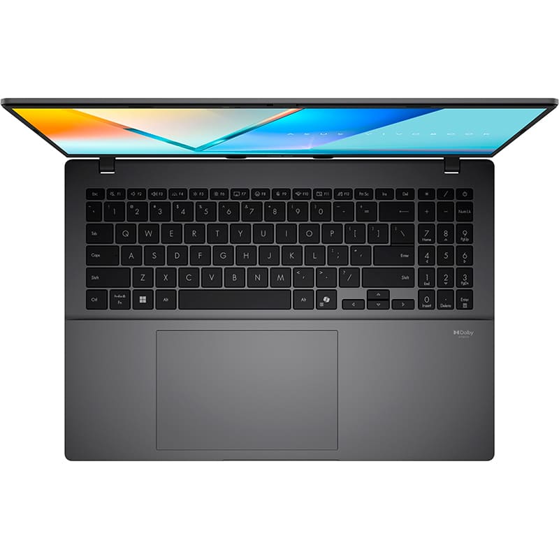 Зовнішній вигляд Ноутбук ASUS Vivobook S16 S3607QA-SH042W Matte Gray (90NB16C2-M002X0)