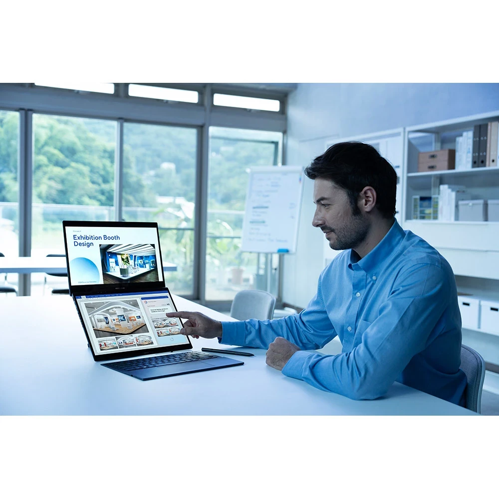 Фото 18 Ноутбук ASUS Zenbook Duo UX8406CA-QL046W Inkwell Gray (90NB14X1-M001N0)