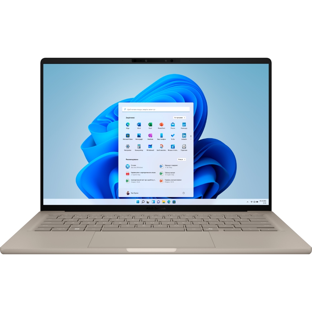 Ноутбук ASUS Zenbook A14 UX3407NA-QD023W Zabriskie Beige (90NB1711-M00390)
