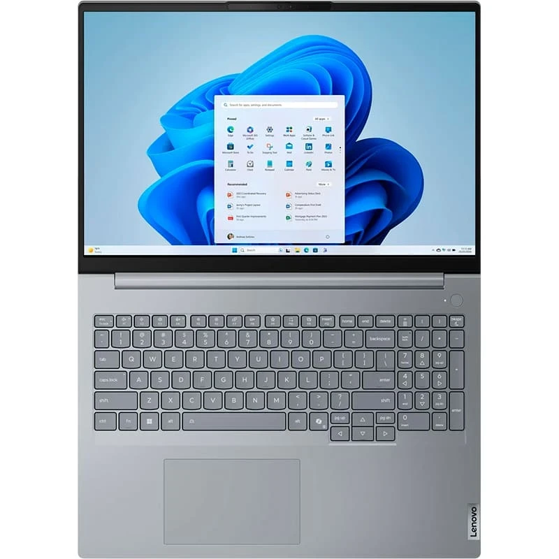 Ноутбук Lenovo ThinkBook 16 G9 AHP Arctic Grey (21UT000QRA) Тип матриці IPS