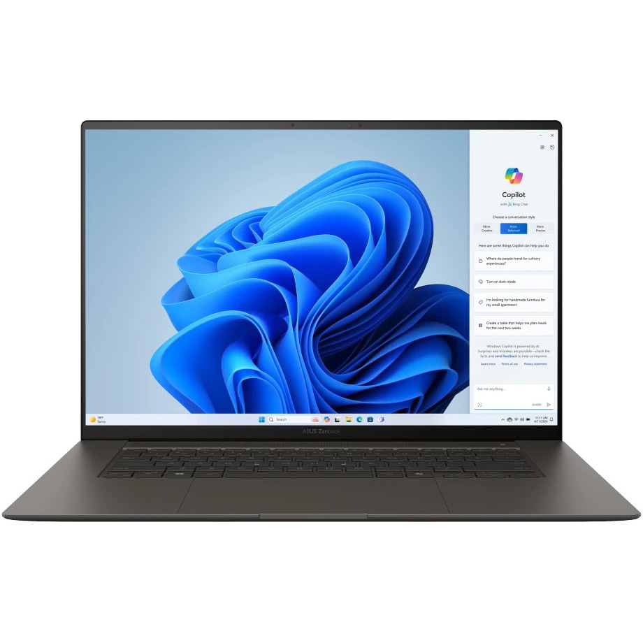 Ноутбук ASUS Zenbook S 16 UM5606GA-SS201X Antrim Gray (90NB17H5-M009H0)