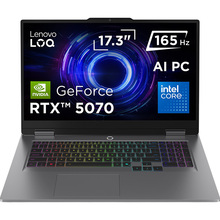 с процессором Intel Core i7 Ноутбук LENOVO LOQ 17IRX10 Luna Grey (83JH00BMRA)