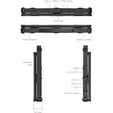 Ноутбук VINGA Scout X14M (X14M-155H321024BWP)