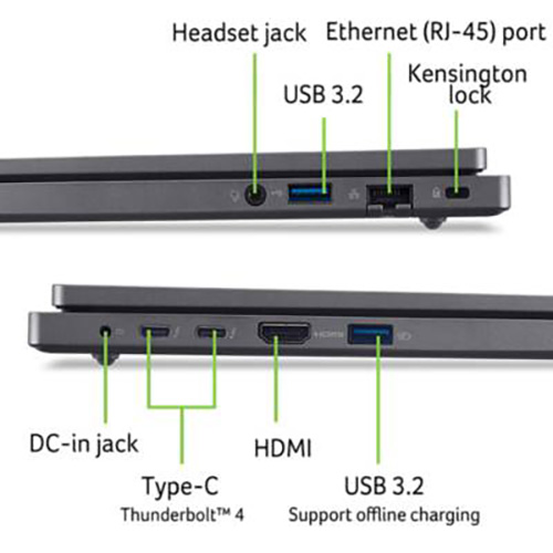 В Україні Ноутбук ACER TravelMate P2 14 TMP214-55-G2 (NX.BABEU.00Q)