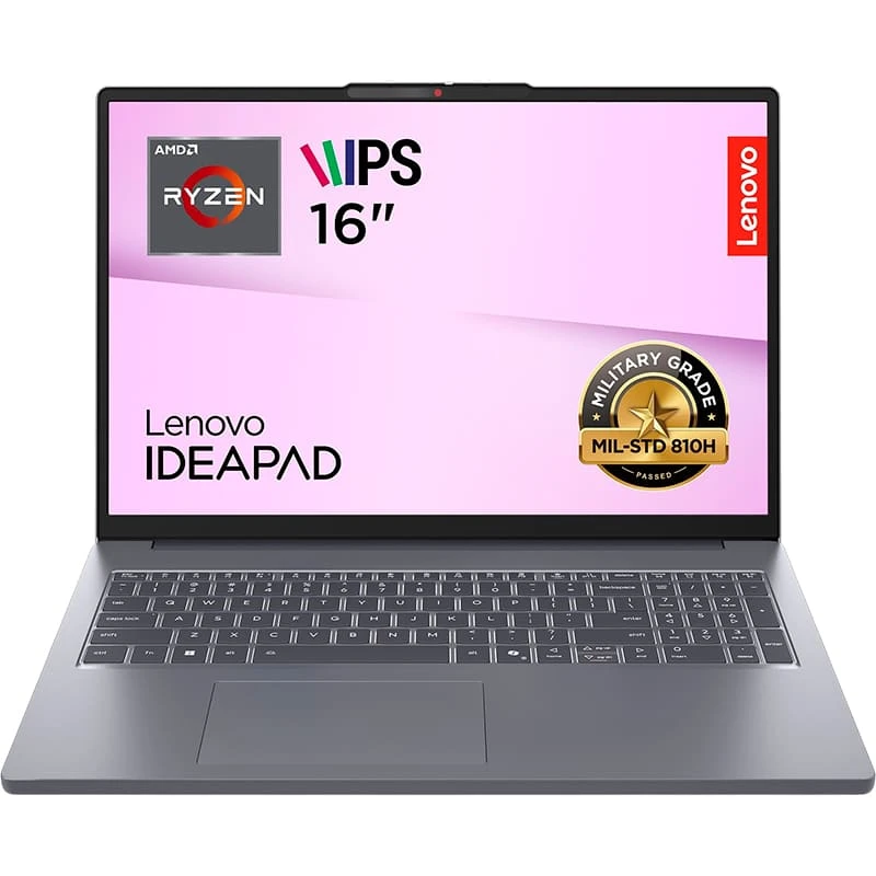 Ноутбук Lenovo IdeaPad Slim 3 16ARP10 Luna Grey (83K800E9RA) ᐉ