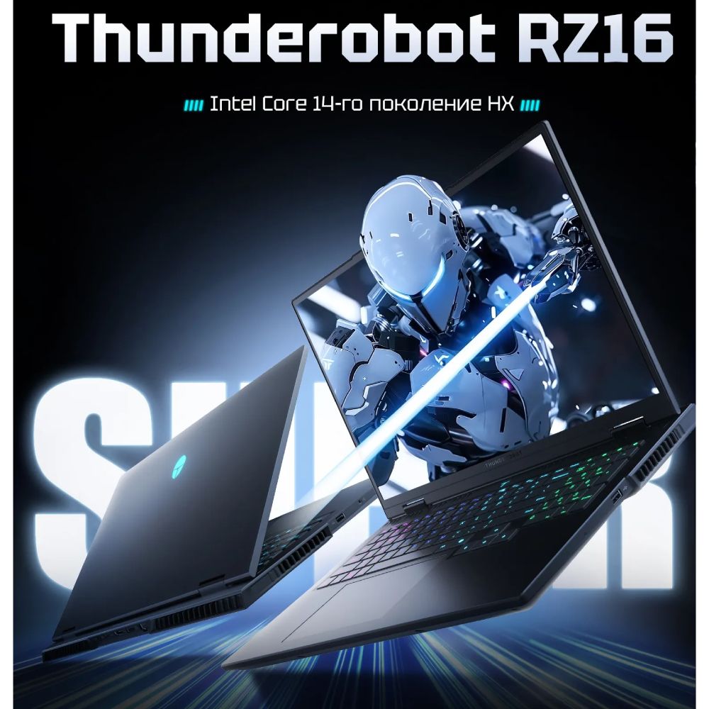 Ноутбук THUNDEROBOT RZ16 Black (RZ16-i7147HX56C1Q240RB1) ᐉ купить