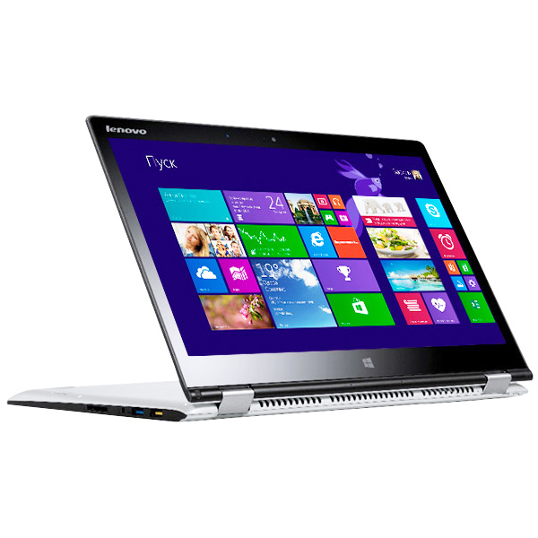 Ультрабук Lenovo Yoga 3 14 (80JH00ESUA) White