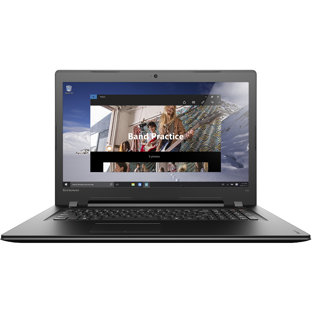 Ноутбук LENOVO 300-17 (80QH001JUA)