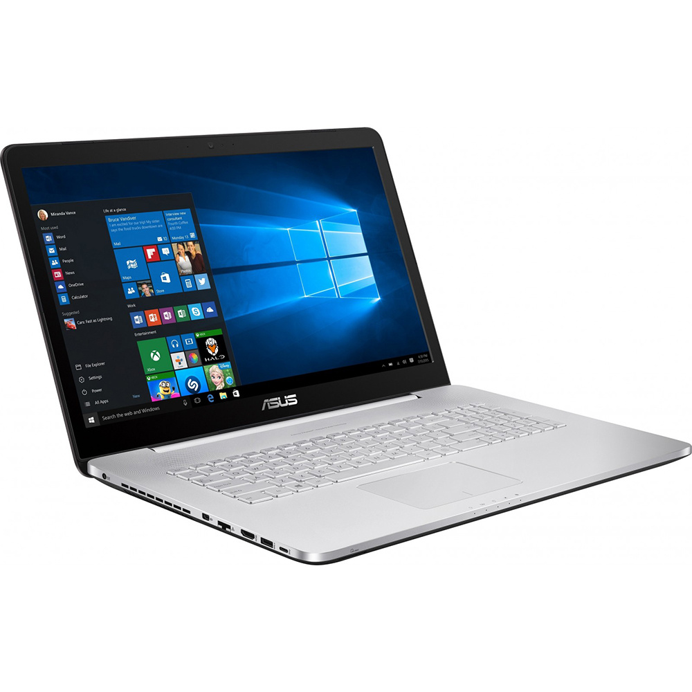 Ноутбук ASUS N752VX-GB156T Gray/Silver Тип матрицы IPS