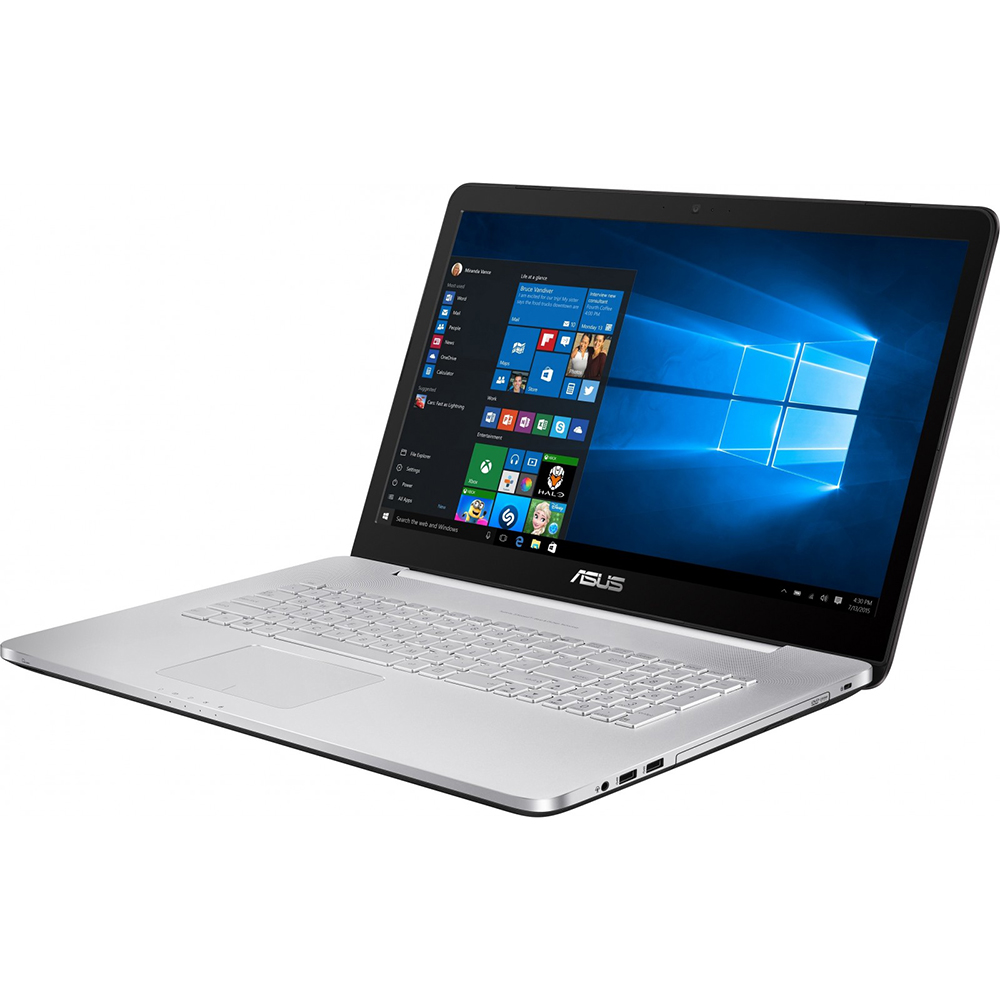 Ноутбук ASUS N752VX-GB156T Gray/Silver Частота обновления экрана 60 Гц