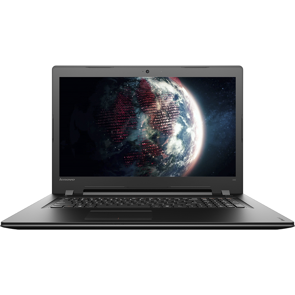 Ноутбук LENOVO IdeaPad 300-17 (80QH008RUA) Black