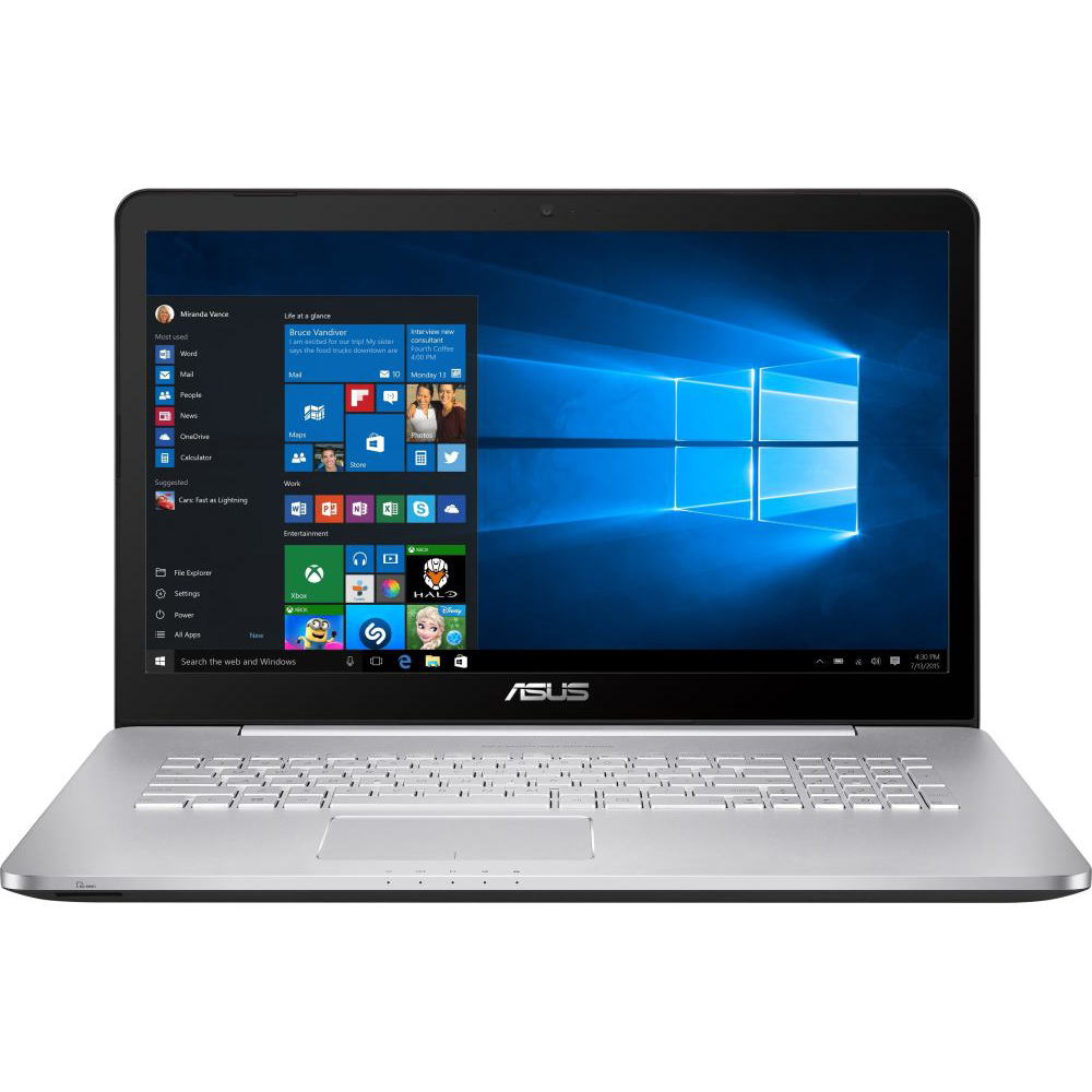 Ноутбук ASUS N752VX-GB157T (90NB0AY1-M01760)