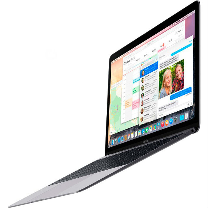 Ноутбук APPLE A1534 MacBook 12" Retina (MLHC2UA/A) Тип матрицы IPS