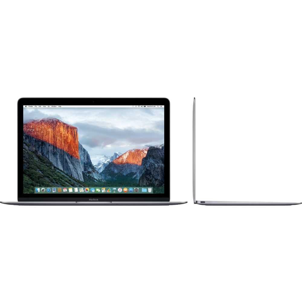 Ноутбук Apple MacBook 12" Space Gray (MLH82) Диагональ дисплея 12