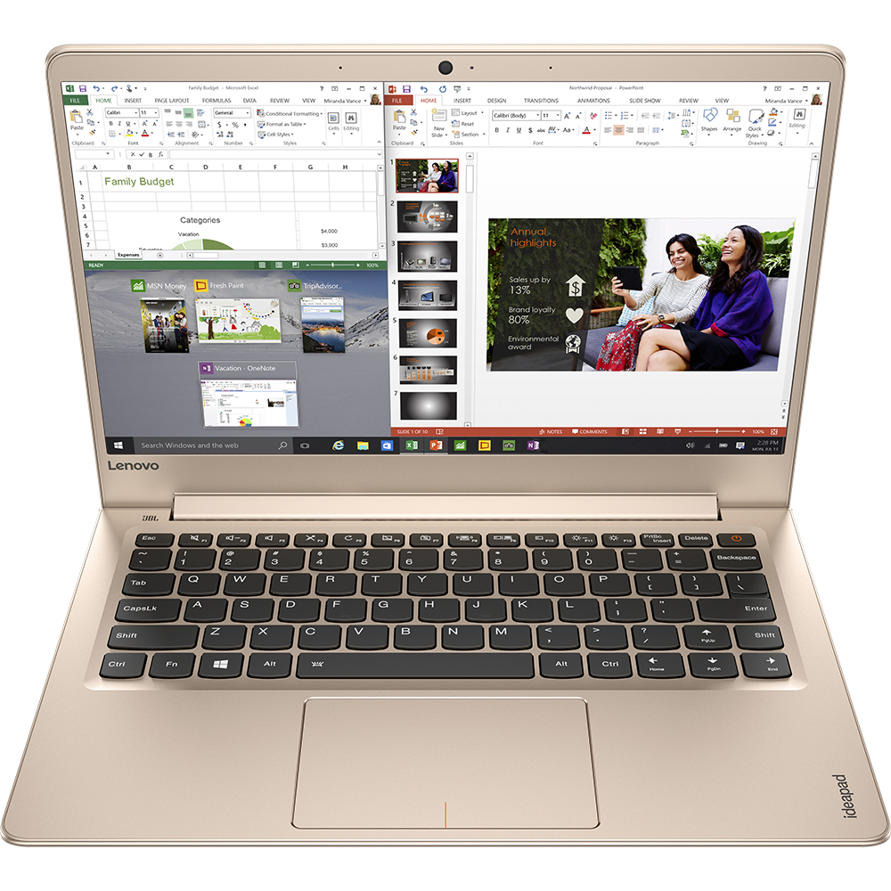 Ноутбук LENOVO IdeaPad 710S-13 Golden (80VQ0088RA) Частота оновлення екрана 60 Гц