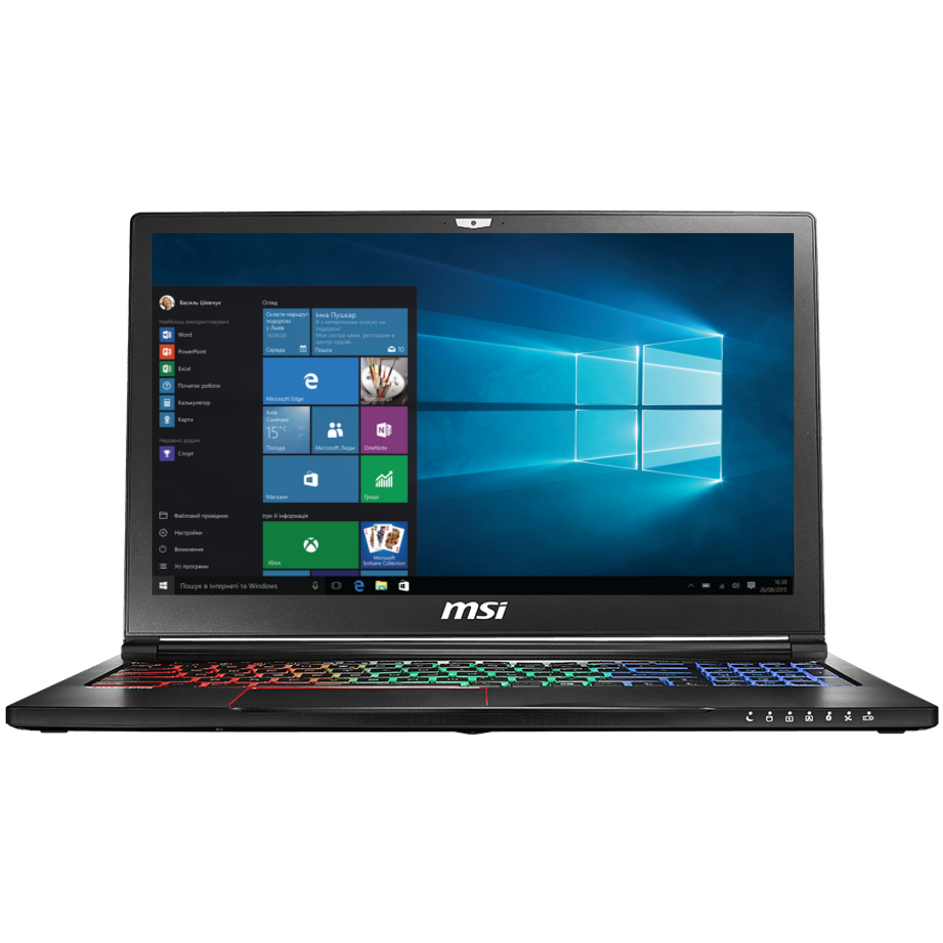 Ноутбук MSI GS63VR-7RG (GS63VR7RG-030UA)