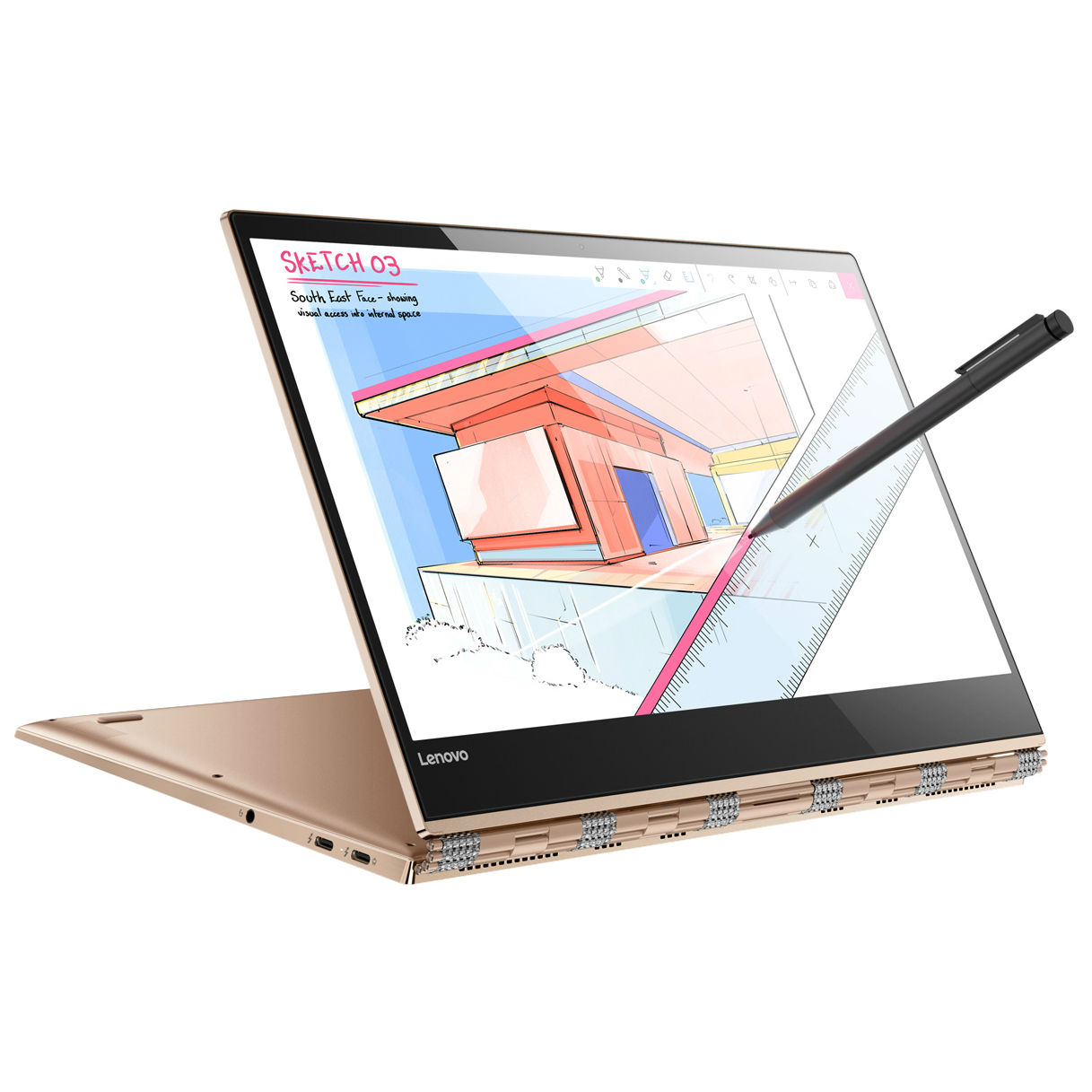 Ноутбук LENOVO Yoga 920 13.9 FHD IPS Touch (80Y700A9RA) Роздільна здатність дисплея 1920 x 1080