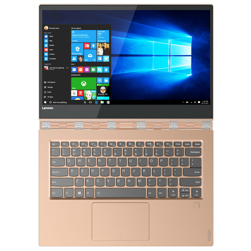 Зовнішній вигляд Ноутбук LENOVO Yoga 920 13.9 FHD IPS Touch (80Y700A9RA)