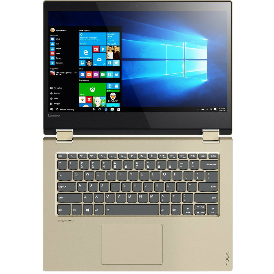 Ноутбук LENOVO IdeaPad YOGA 520-14 81C800FCRA Разрешение дисплея 1920 x 1080