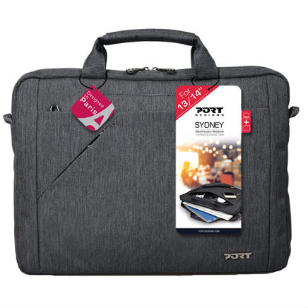 Сумка для ноутбука PORT DESIGNS BAG SYDNEY TopLoad 13-14" Grey (135078) Диагональ экрана 13.3