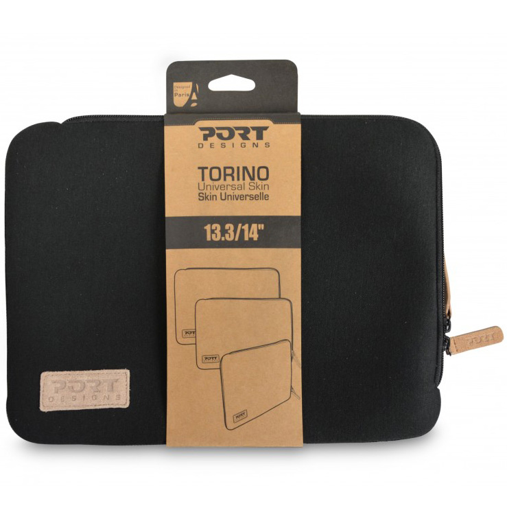 Чехол PORT DESIGNS TORINO Sleeve 13-14" Black (140381) Материал неопрен