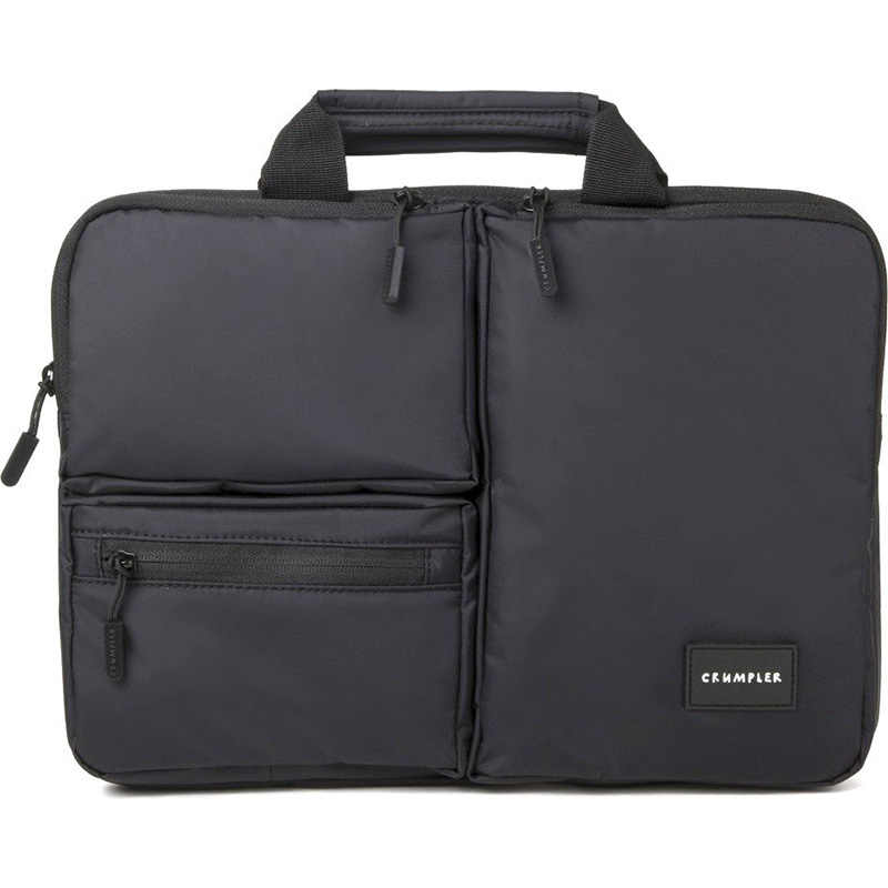 Сумка CRUMPLER The Geek Deluxe для ноутбуков 13" матово чёрная (TGKD13-010)