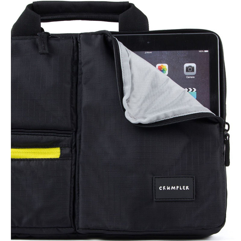 Сумка CRUMPLER The Geek Deluxe для ноутбуків 13" чорна (TGKD13-007) Діагональ екрану 13