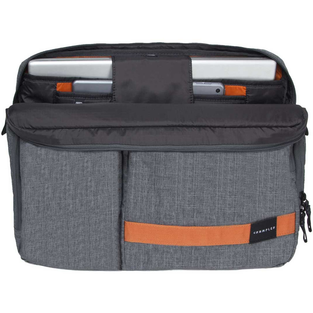 Сумка CRUMPLER Shuttle Delight Business Case сіра (SDBC15-001) Матеріал поліестер