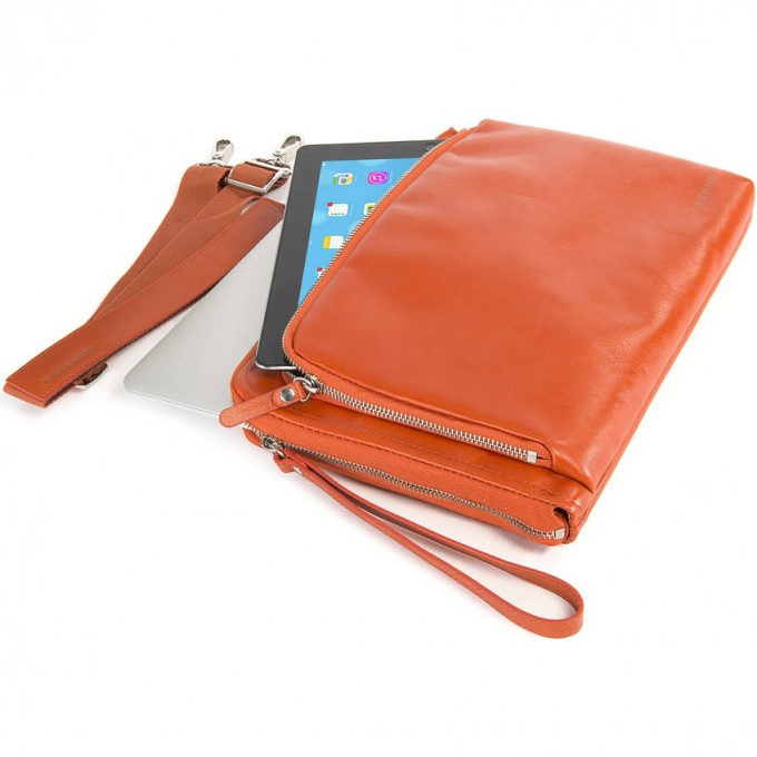 Сумка TUCANO Elle Slim Bag 11" Orange (BEL11-O) Матеріал натуральна шкіра