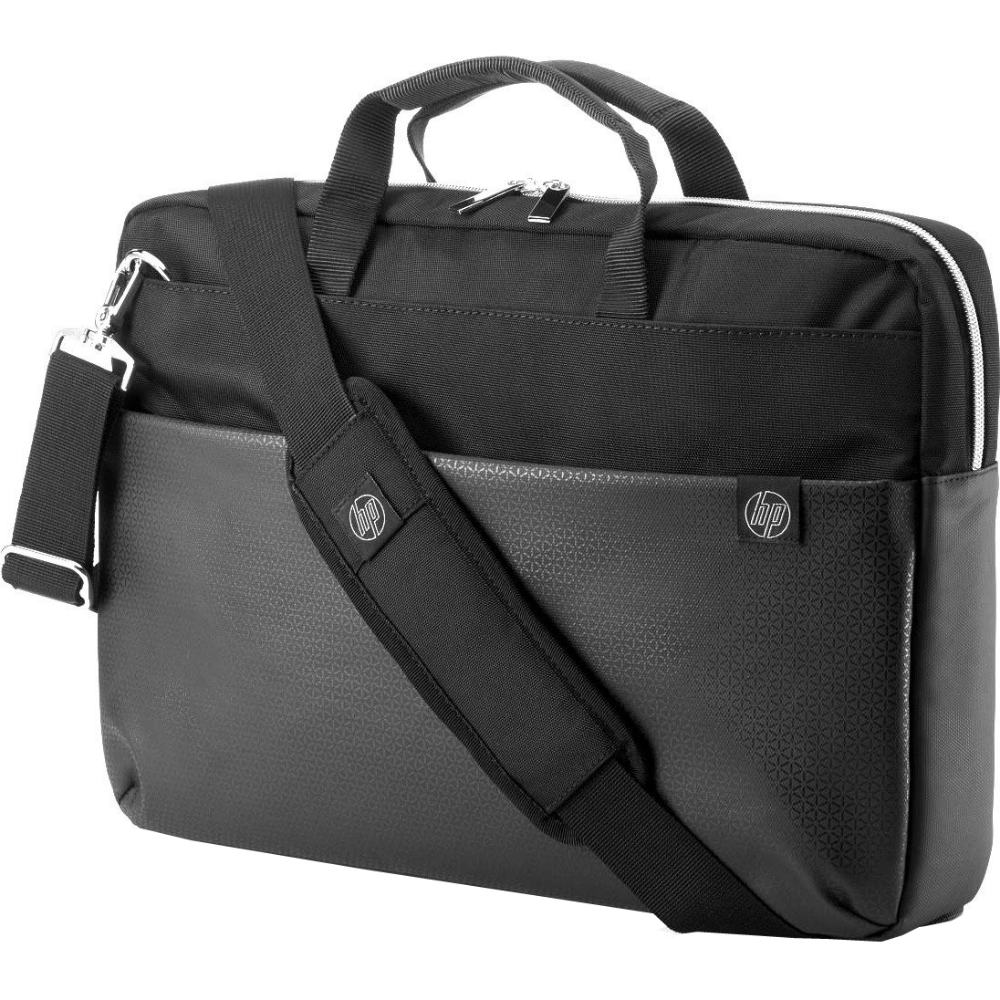 

Сумка HP 15.6 Duotone Slvr Briefcase (4QF95AA), 15.6 Duotone Slvr Briefcase (4QF95AA)