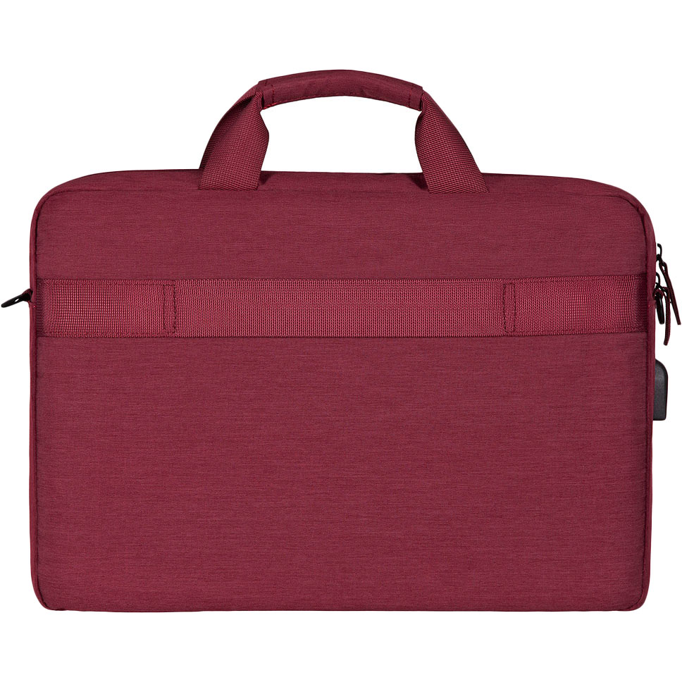 Сумка для ноутбука 2E CrossSquares 16" Burgundy (2E-CBN9198BG) Материал нейлон