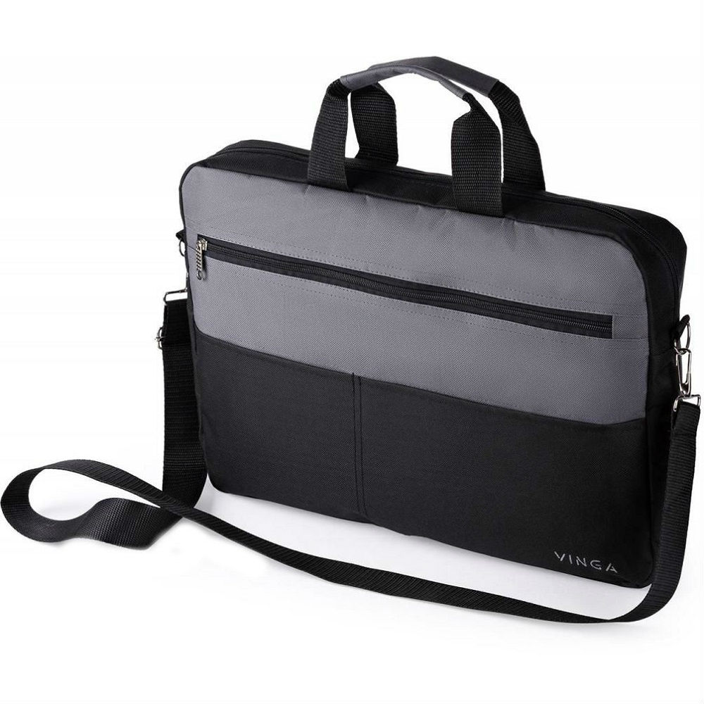 

Сумка для ноутбука VINGA 15.6" Gray-black (NB177GB), 15.6" NB177GB gray-black