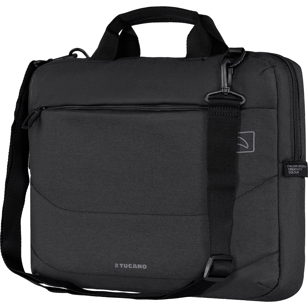 Сумка для ноутбука TUCANO SLIM BAG IDEALE 15.6" Black (B-IDEALE-BK) Матеріал поліестер