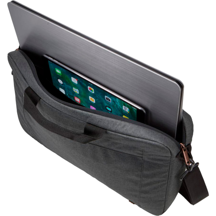 Сумка для ноутбука CASE LOGIC Era Attache 15.6” ERAA-116 Obsidian (3203695) Диагональ экрана 15.6