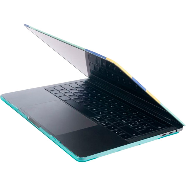 Чохол-накладка для ноутбука TUCANO Nido Hard-Shell для MacBook Pro 13'' Blue (HSNI-TUSH-MBP13-COL) Матеріал полікарбонат