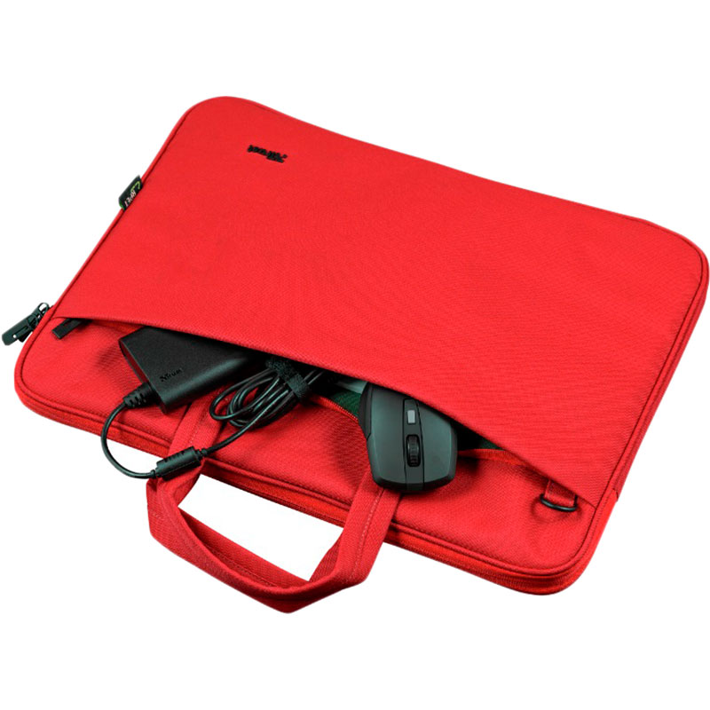Внешний вид Сумка для ноутбука Trust Bologna 16" Eco Red (24449)