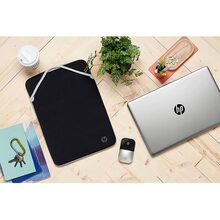Чехол для ноутбука HP Reversible Protective Sleeve 15" Black/Silver (2F2K5AA)