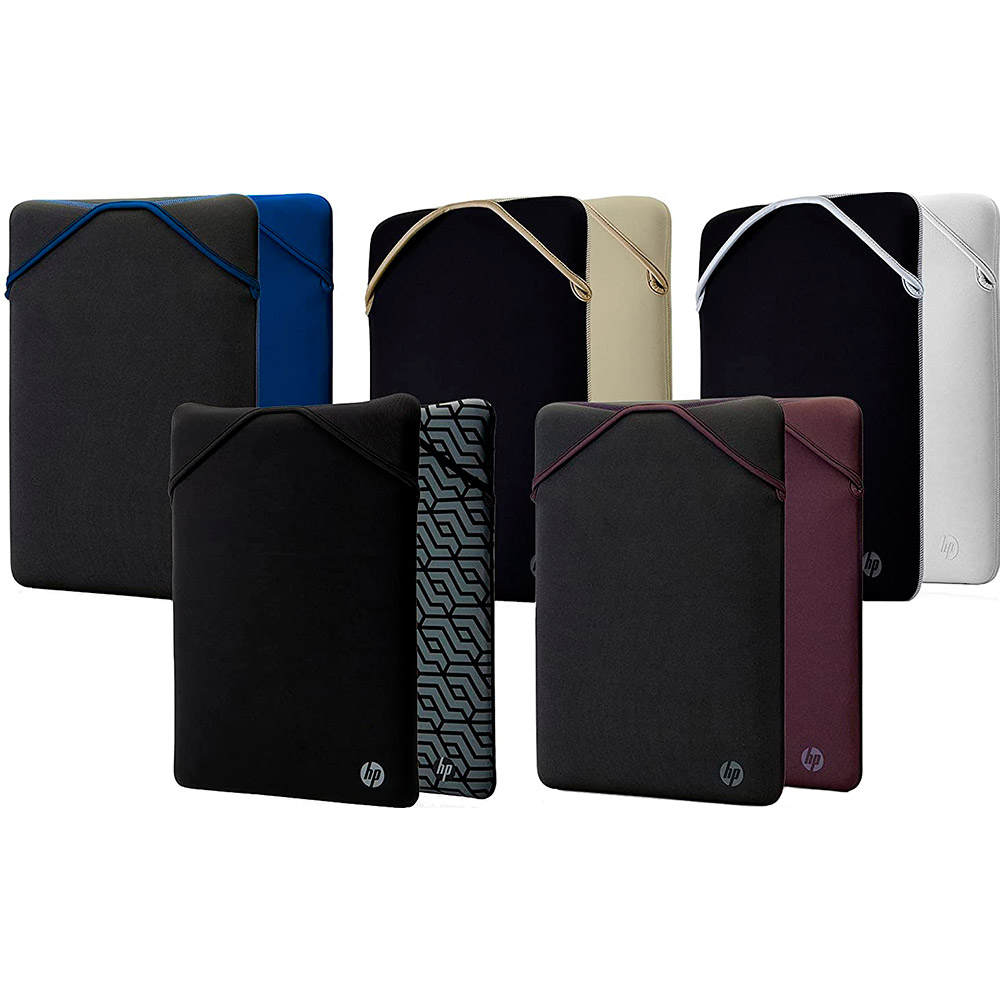 Фото Чехол для ноутбука HP Reversible Protective Sleeve 15" Black/Geometry (2F2L0AA)