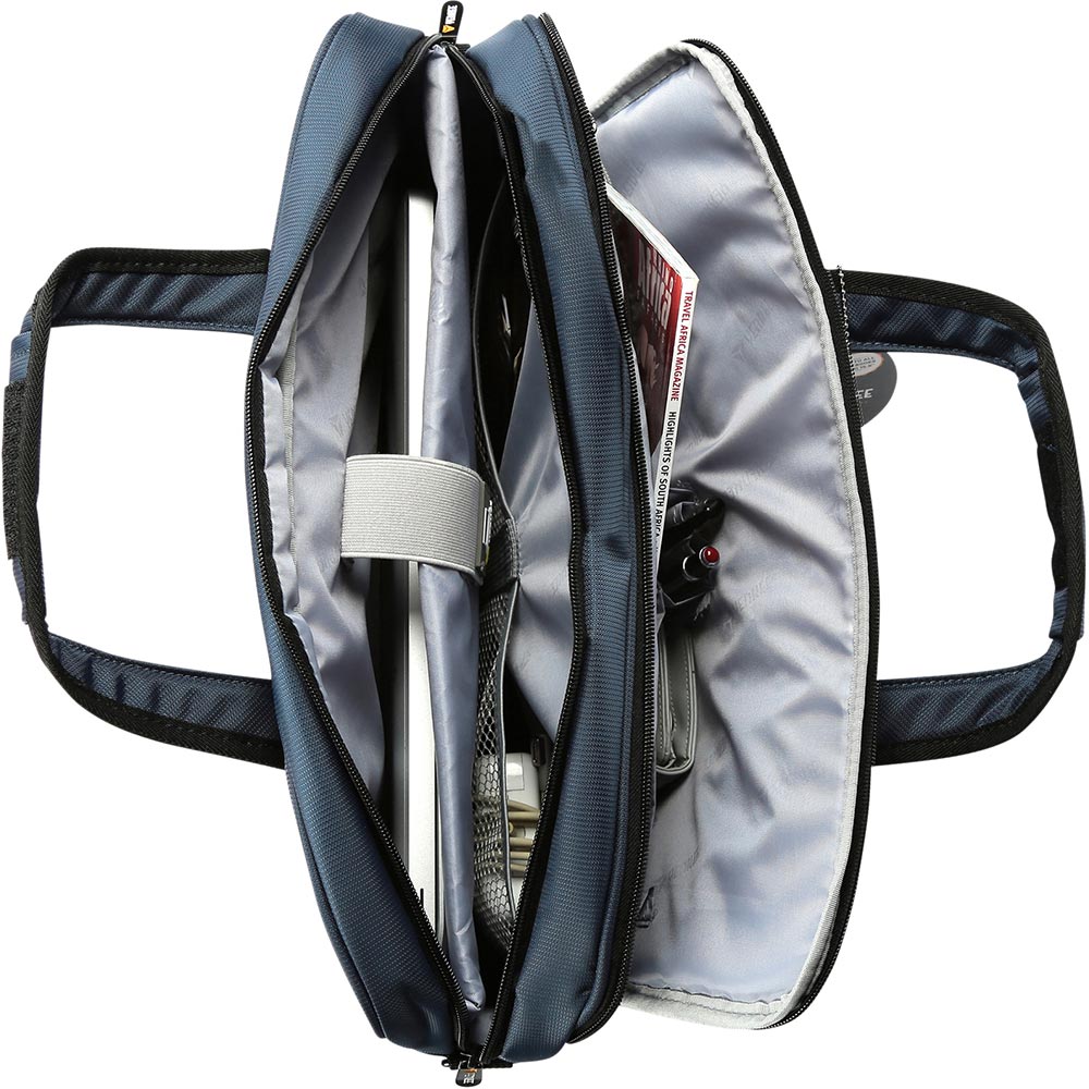 Зовнішній вигляд Сумка для ноутбука YENKEE Oregon YBN 1531 15.6" Blue/Black (45011054)